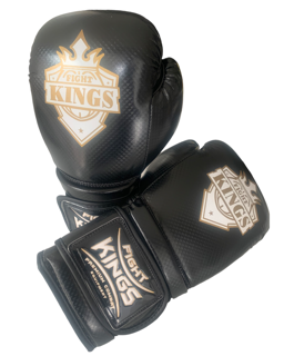 CARBON LOOK GLOVES in BLACK