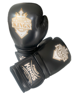 CARBON LOOK GLOVES in BLACK