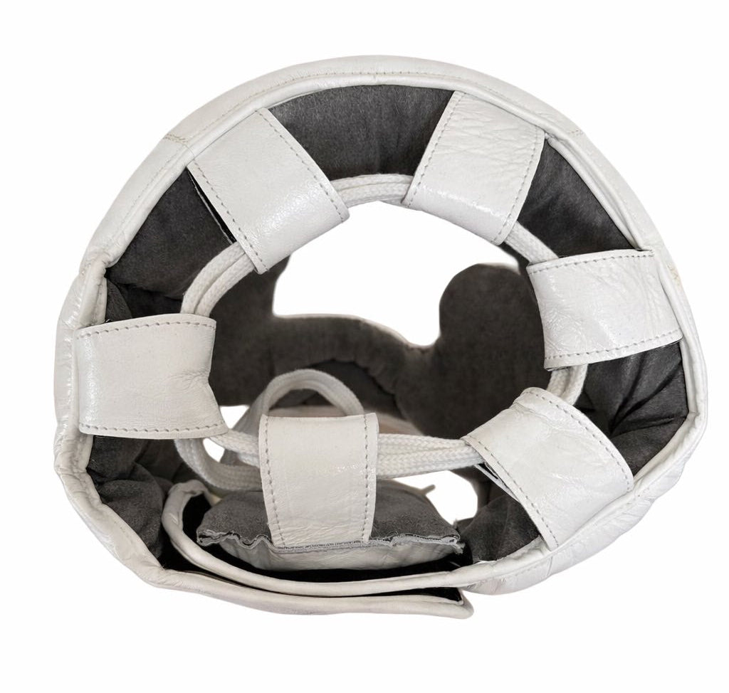 Fight Kings Premium Head Guard- White – Fightkings